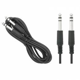 Καλώδιο 6.3mm - 6.3mm stereo 1m