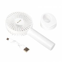 Φορητός ανεμιστήρας USB με επαναφορτιζόμενη μπαταρία λευκός BLOW