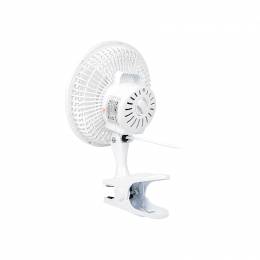 Ανεμιστήρας Επιτραπέζιος 6"/15cm 25W 2σε1 με κλιπ BLOW λευκός
