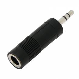 Αντάπτορας 3.5mm - 6.35mm M/F Stereo