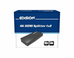 EDISION 4K HDMI Splitter 1x2