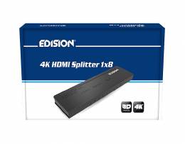 Edision 4K HDMI Splitter 1x8 07-07-0103