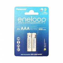 Panasonic Eneloop Επαναφορτιζόμενες Μπαταρίες AAA Ni-MH 800mAh 1.2V (2 τμχ)