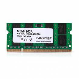 Μνήμη RAM 2-POWER MEM4302A 2GB SoDIMM DDR2