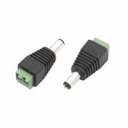 Connector DC 2.1/5.5 με Κλέμα Θηλυκό