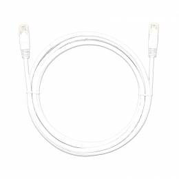 Patch cord UTP Cat5 10m Λευκό