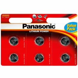 Panansonic 2032 μπαταρίες λιθίου 3V (6 τμχ)