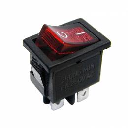 Διακόπτης ON-OFF 3A 250V 4 Επαφών MK1012C