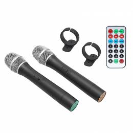 Επαγγελματικό Ηχείο 15" με 2 Bluetooth Μικρόφωνα