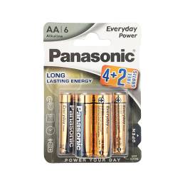 Panasonic μπαταρίες αλκαλικές AA EVERYDAY POWER 6τμχ