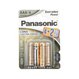 Panasonic μπαταρίες αλκαλικές AAA EVERYDAY POWER 6τμχ