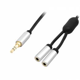 Splitter 3.5mm Jack Stereo 15cm