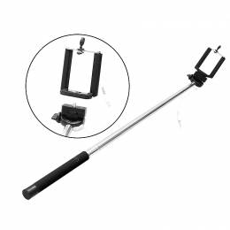 Selfie Stick 3.5mm Jack Μαύρο
