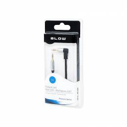 Καλώδιο Stereo Jack 3.5mm γωνία 1m Premium