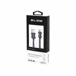 Καλώδιο USB A σε microUSB 1m Μαύρο