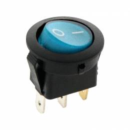 Διακόπτης ON-OFF με λαμπάκι 20A 12V Μπλε