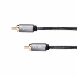 Καλώδιο 1xRCA - 1xRCA 1.8m Kruger&Matz