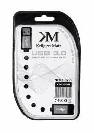 Προέκταση USB 3.0 A/A M/F 1m Kruger&Matz