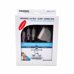 GRUNDIG καλώδιο SCART σε 3x RCA 2m