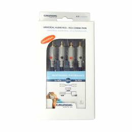 GRUNDIG καλώδιο 2x RCA M/M 5m