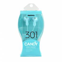 Ακουστικά με Μικρόφωνο Candy REMAX Μπλε