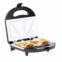 Τοστιέρα με Κεραμικές Πλάκες για 2 Τοστ 800W Inox Teesa