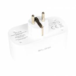 Smart πρίζα schuko WiFi διπλή BLOW