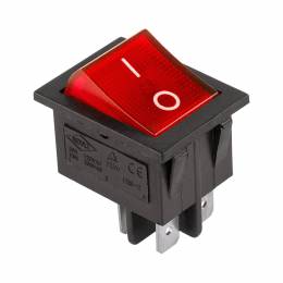 Διακόπτης ON-OFF 15A 250V Κόκκινος
