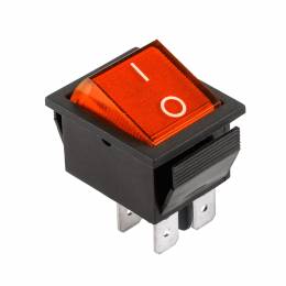 Διακόπτης ON-OFF 230V Κόκκινος