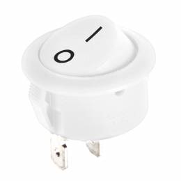 Διακόπτης ON-OFF 10A 250V Λευκός