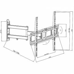 Βάση TV 32-65'' 40kg BLOW