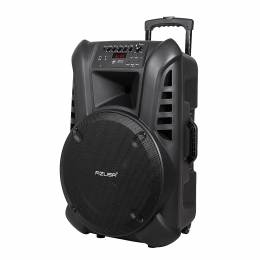 Ενεργό ηχείο 15" 120W (με 2 ασύρματα μικρόφωνα, SD, Bluetooth, USB) AZUSA