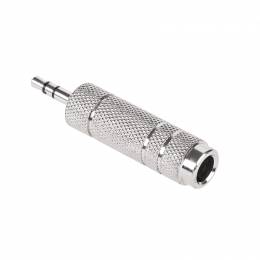 Αντάπτορας 3.5mm - 6.35mm M/F Stereo Μεταλλικός