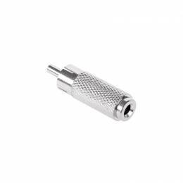 Αντάπτορας 3.5mm Mono - RCA M/F Μεταλλικός