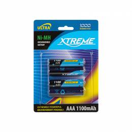 Επαναφορτιζόμενες Μπαταρίες AAA 1100mAh XTREME (4 τμχ)