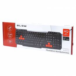 Πληκτρολόγιο BLOW KP-105 USB Μαύρο