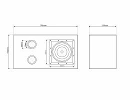 Παθητικό Subwoofer 250W