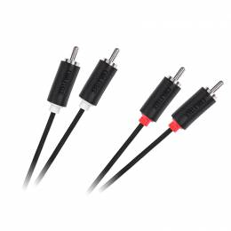 Καλώδιο 2xRCA - 2xRCA 1.8m Cabletech