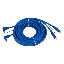 Καλώδιο 2xRCA - 2xRCA Γωνία 6mm 5m