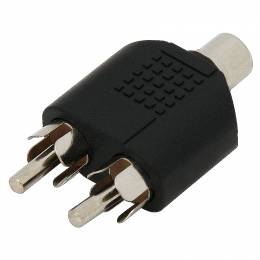 Αντάπτορας 1xRCA - 2xRCA F/M