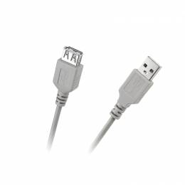 Προέκταση USB A/A M/F 3m Γκρι