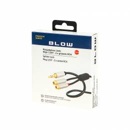 Καλώδιο Stereo Jack 3.5mm - 2xRCA M/F 15cm