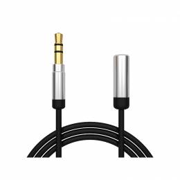 Καλώδιο Stereo Jack 3.5mm 1m M/F Premium