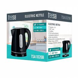 Ηλεκτρικός Βραστήρας TEESA 1.8L Μαύρος