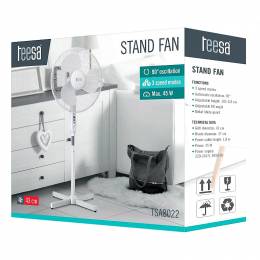 Ανεμιστήρας TEESA 45W 17"/43cm