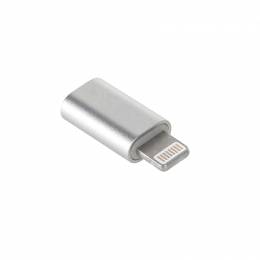 Αντάπτορας MicroUSB σε Lightning Port (iPhone) Λευκός