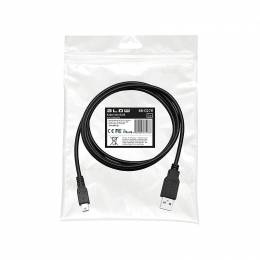 Καλώδιο USB A - miniUSB 1m Μαύρο