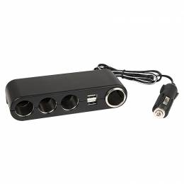 Τζακ Αναπτήρα 1 σε 4 + USB