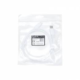 Καλώδιο USB A σε USB Type C 1m Λευκό