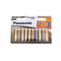 Panasonic μπαταρίες αλκαλικές AA EVERYDAY POWER 10τμχ